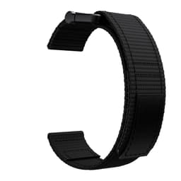 Kellonranneke yhteensopiva Garmin Fenix 6X/5X/3/3 HR 26 mm Nylon Musta Musta Black