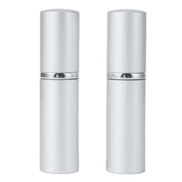 Mini refill parfymflaskor 2-pack Silver