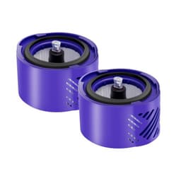 2-pack filterdammsugartillbehörssats för Dyson dammsugare V6 Blå