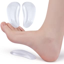 Arch Support-innleggssåler - komfortable innlegg Gjennomsiktig