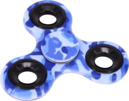 Fidget Spinner Rustfrit stål - Lyseblå