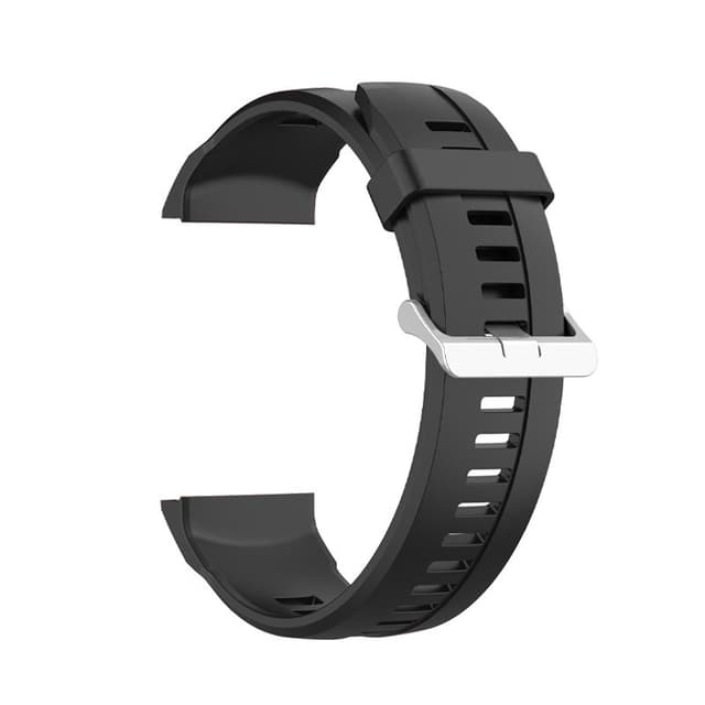 Klockarmband silikon Svart
