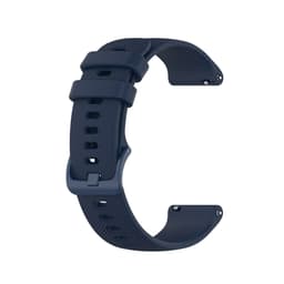 Klockarmband silikon Blå 20 mm