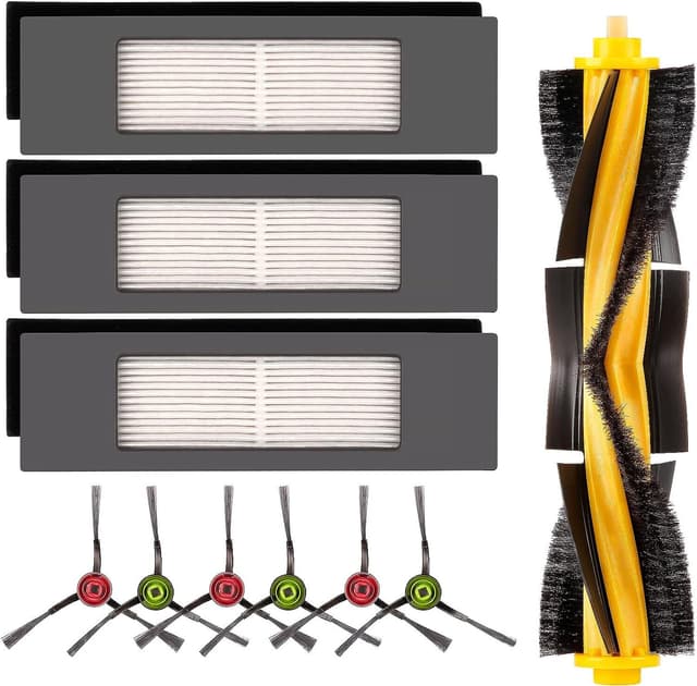 Tilbehør Ecovacs Deebot OZMO 920, 950, T5, T8 AIVI Max 10 deler Flerfarget