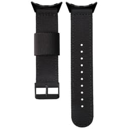 Nylonvævet rem til Google Pixel Watch Sort
