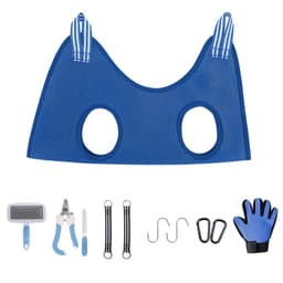 Hængekøje til kæledyrspleje, 11 stk Blå L