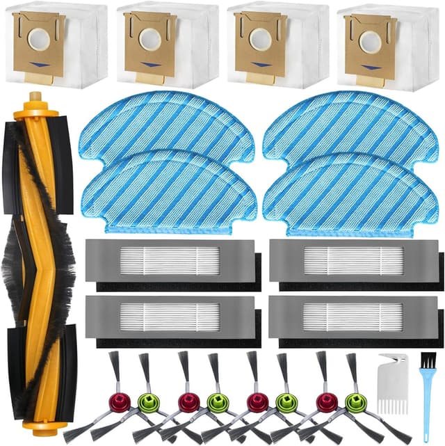 8 Pièces) Filtre Hepa Pour Robot Aspirateur Ecovacs Deebot Ozmo 920 950 T8 Aivi Max T9 T5 N5 N7