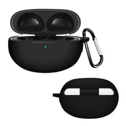 Silikone-etui til Realme Buds Air5 Pro Sort