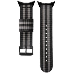 Vevd nylonrem for Google Pixel Watch Svart+grå