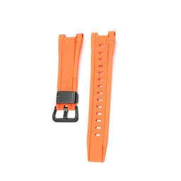 Klokkebånd med svart spenne for Casio GST-W300G/GST-W300/GST-S300G/GST-S300 Oransje
