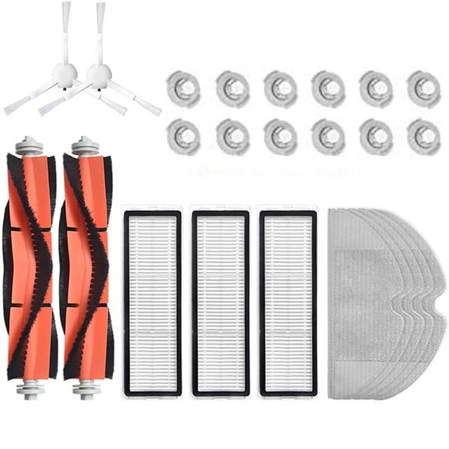 24 st tillbehör Xiaomi Mi Roborock S6 MaxV S6 Pure S6 E4 S5 E35 E25 E2