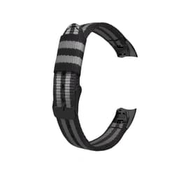 Nylon klokkerem for Huawei Band 3/4Pro Svart+grå