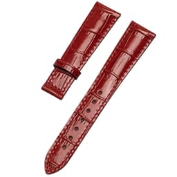 Retro urrem i ægte læder til Casio SHEEN-5010/5011/3023/5012 Bordeaux