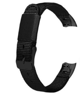 Nylon urrem til Huawei Band 3/4Pro Sort
