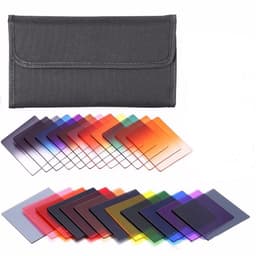 24 Pack Square Gradient Filter ND Filter Set Monivärinen