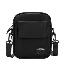 Lett crossbody-veske for menn Sort