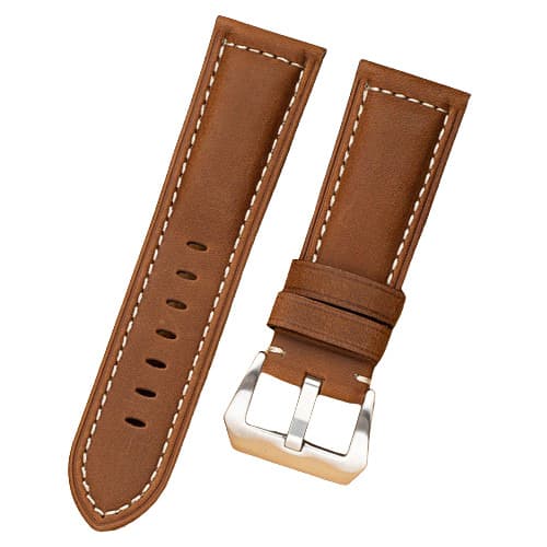 Kellon hihnan vaihto Panerai Luminorille Ruskea 26 cm