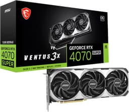 MSI GeForce RTX 4070 SUPER Ventus 3X OC 12GB grafikkort