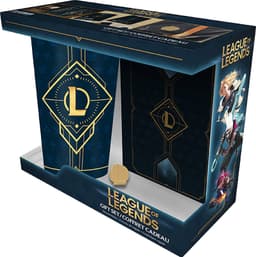 ABYStyle League Of Legends set med glass, nål & anteckningsbok