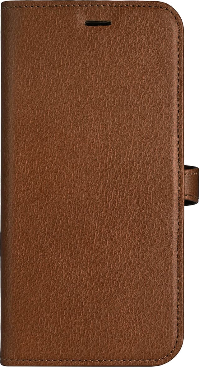 Buffalo iPhone 16 Pro 2in1 Leather MagSeries lommebokdeksel (brun)