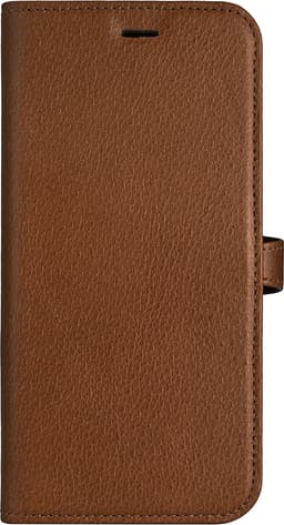 Buffalo iPhone 16 Pro 2in1 Leather MagSeries pungetui (brun)