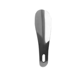 Pitkä metallinen kenkälusikka Silver 10 cm