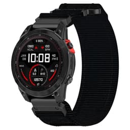 Garmin Nylon klokkerem for Garmin Fenix 8 Sort 26 mm