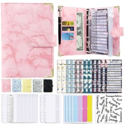 Budsjettplanlegger, A6 med ringperm Pink