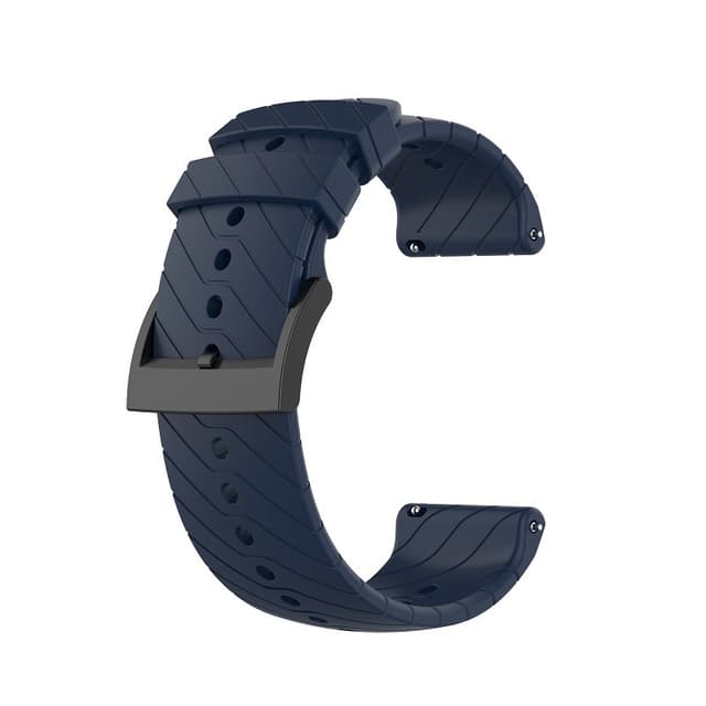 Suunto 7/9/9 Baro/D5 armbånd silikone Mørkeblå