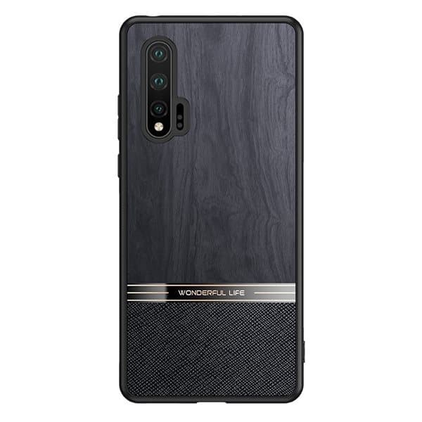 Stötsäkert mobilskal med trämotiv till Huawei nova 6
