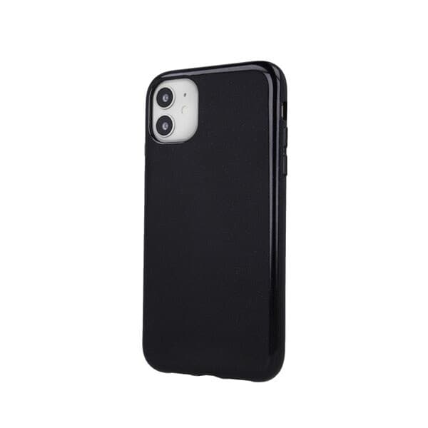 Kimalteleva takakuori Samsung Galaxy S21 Plus Musta
