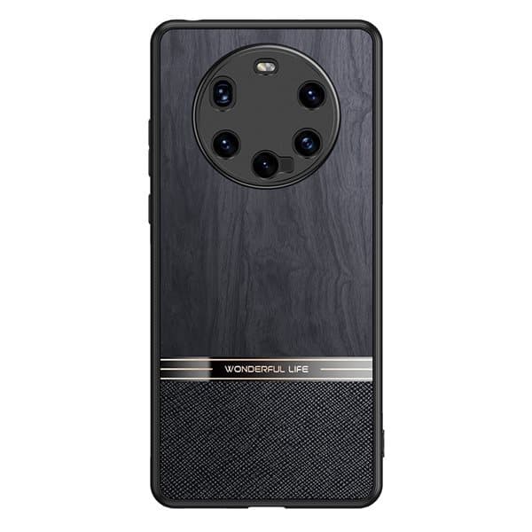 Stötsäkert mobilskal med trämotiv till Huawei Mate 40