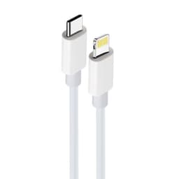 Maxlife MXUC-05 USB Tyyppi C-Lightning-kaapeli 1m Valkoinen