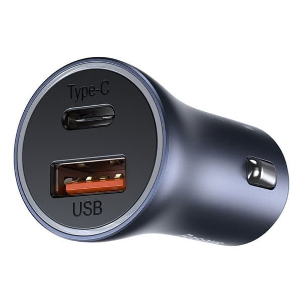 Baseus billaddare 1x USB 1x USB-C 40W