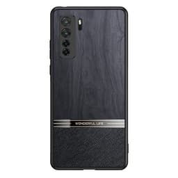 Stötsäkert mobilskal med trämotiv till Huawei nova 7 SE