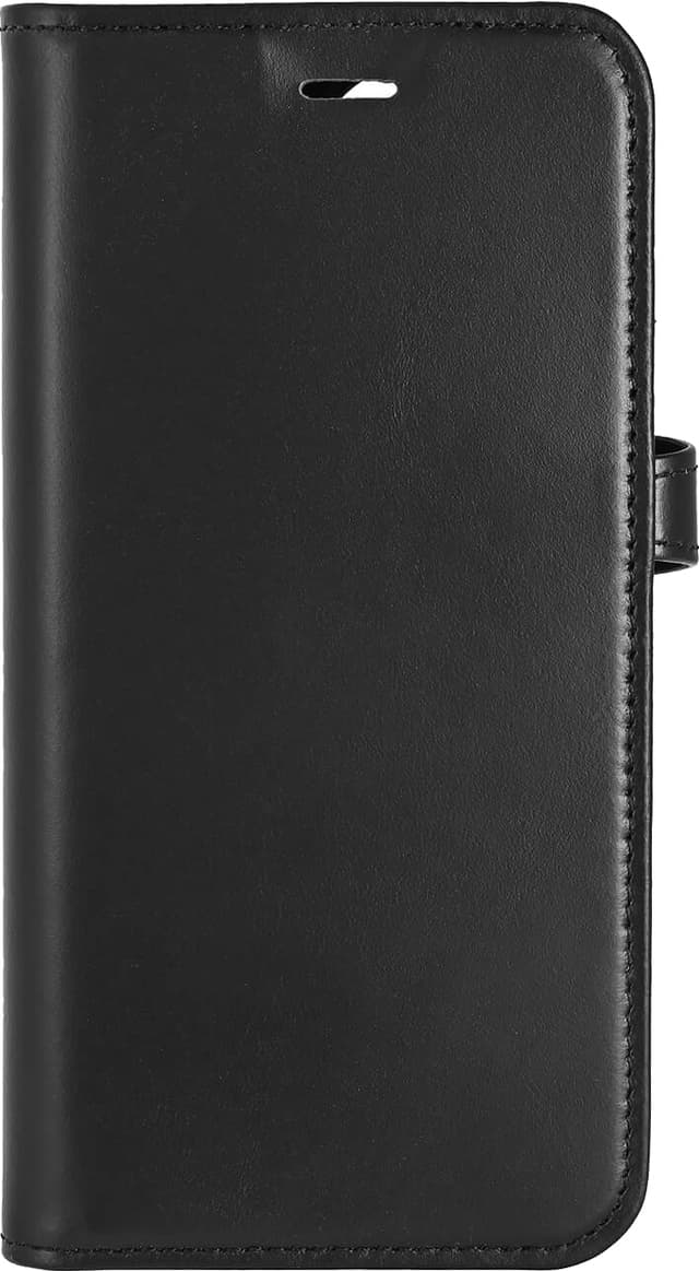 Buffalo iPhone 16 2in1 Läder MagSeries plånboksfodral (svart)