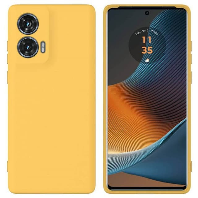 Liquid suojakuori Motorola Moto G85 - Keltainen