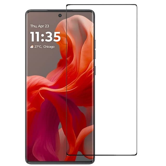 5D glas skärmskydd Motorola Moto G85