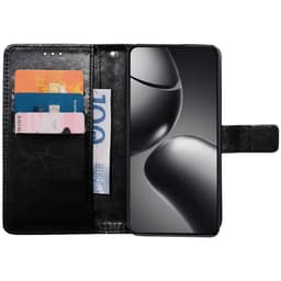 Plånboksfodral 3-kort Xiaomi 14T Pro - Svart