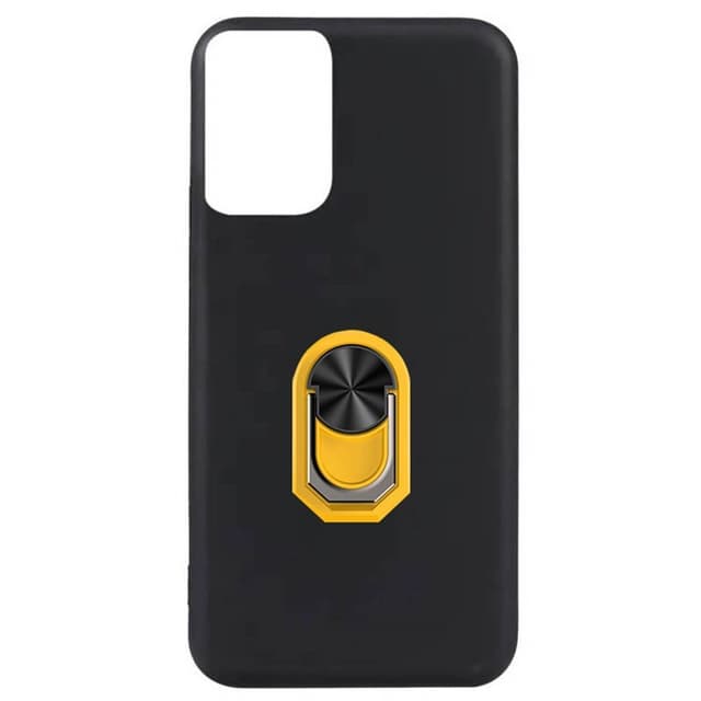 TPU ringcover Motorola Moto G04 - Gul