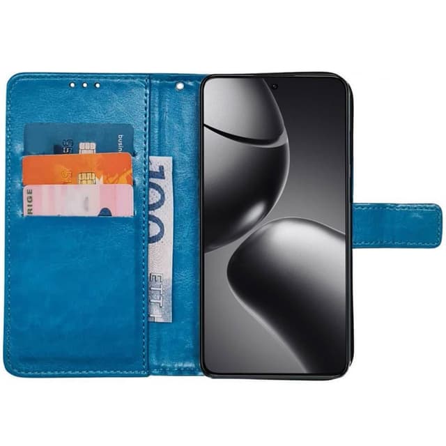 Wallet cover 3-kort Xiaomi 14T - Lyseblå