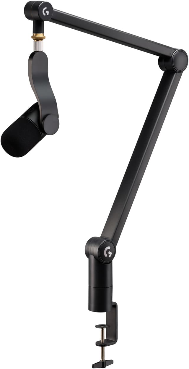 Logitech G YetiCaster GX mikrofon med arm (svart)