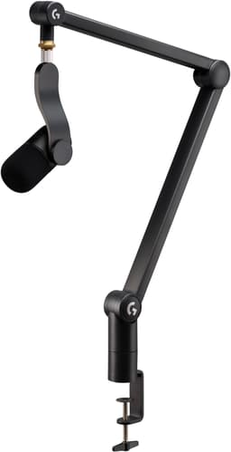 Logitech G YetiCaster GX mikrofon med arm (svart)