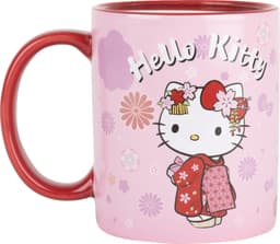 Konix Hello Kitty varmeforvandlende krus (Kimono)