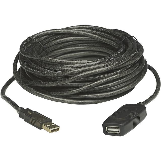 Manhattan USB-kabel USB 2.0 USB-A-hanstik,