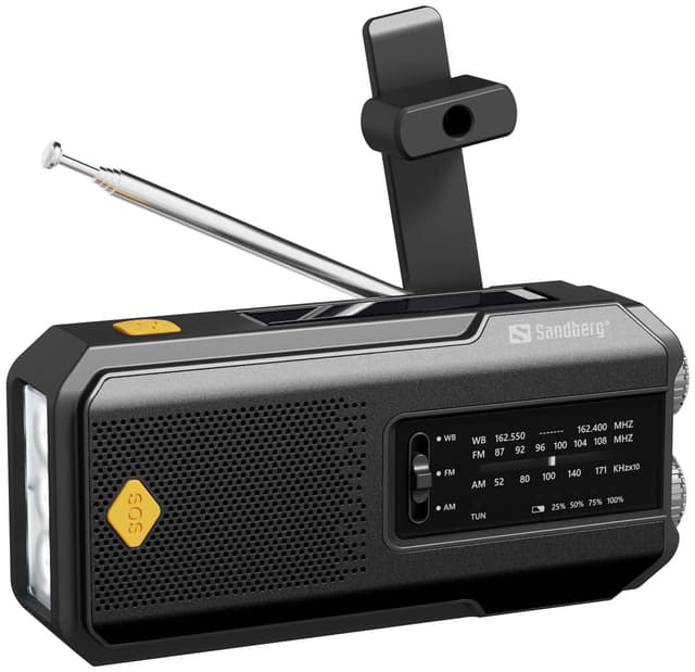 Sandberg Survivor Radio All-in-1 2000 - AM/FM - Mono