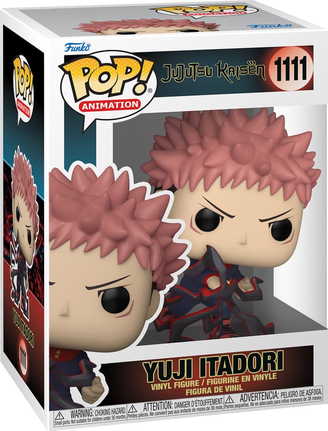 Funko Pop Jujutsu Kaisen actionfigur (Itadori)