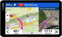 Garmin dēzl LGV720 lastbil-GPS