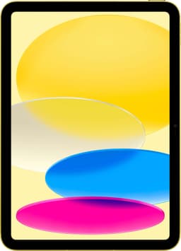 iPad 10,9" (10. gen) 256GB WiFi + Cellular (gul)