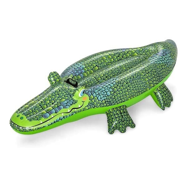 Bestway Badleksak krokodil med handtag 148x67cm